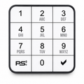 Keypad Lock with Password Access for Swing & Sliding Doors | Digital Furniture Lock | Auto Locking | Low Battery Indicator | White