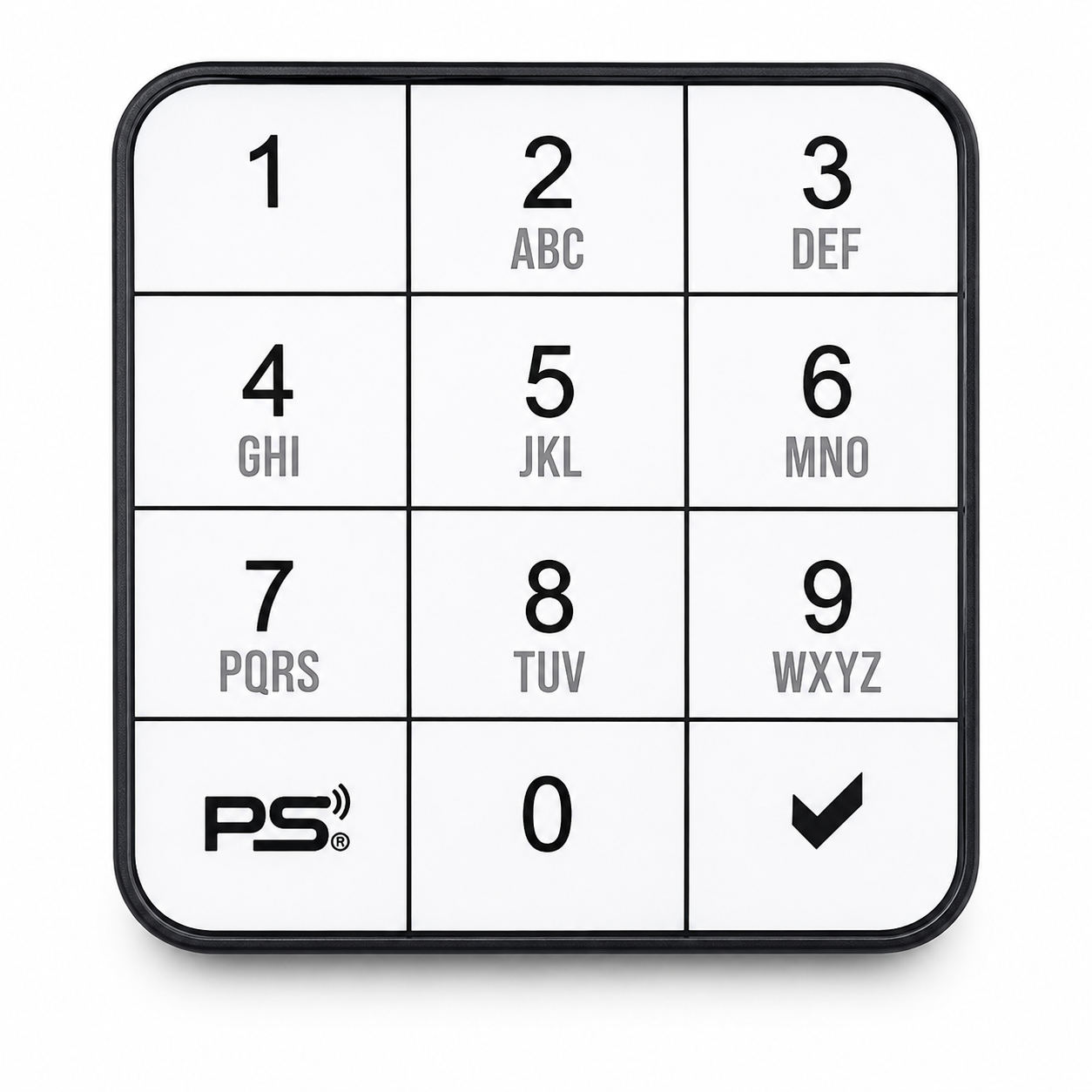 Keypad Lock with Password Access for Swing & Sliding Doors | Digital Furniture Lock | Auto Locking | Low Battery Indicator | White