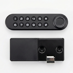 Digital Furniture Smart Lock (Emperor) Horizontal Black