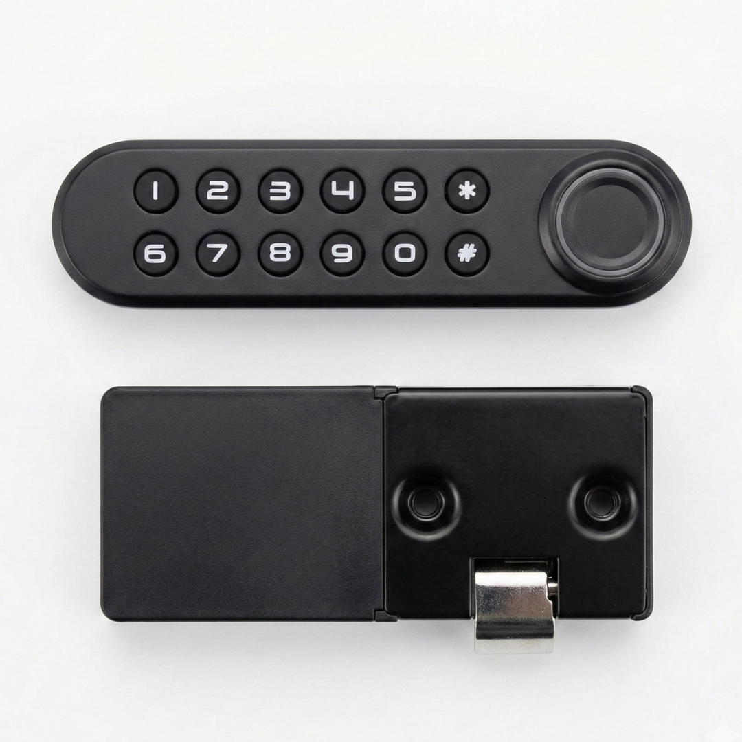 Digital Furniture Smart Lock (Emperor) Horizontal Black