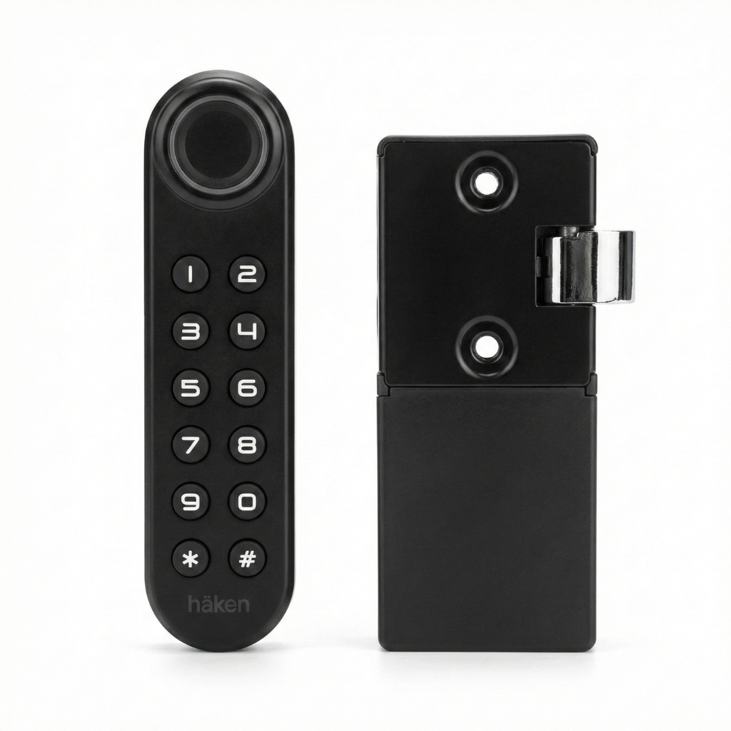 Digital Furniture Smart Lock (Emperor) Vertical Black