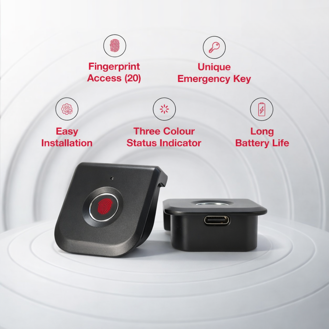 Digital Furniture Smart Lock (FLEX) - BLACK