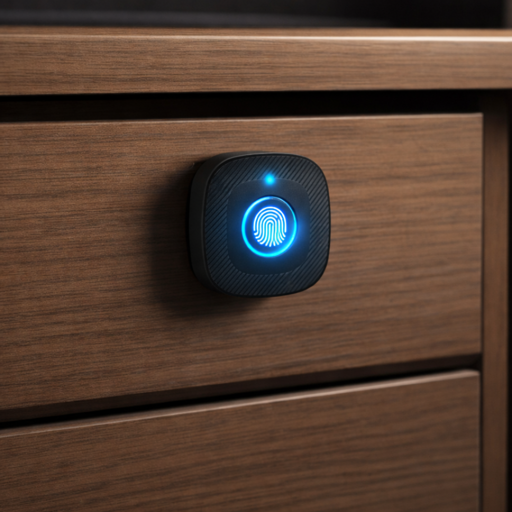 Digital Furniture Smart Lock (CLIP) - Black