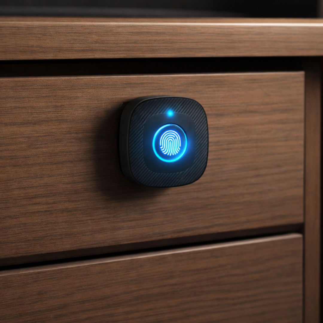 Digital Furniture Smart Lock (CLIP) - Black