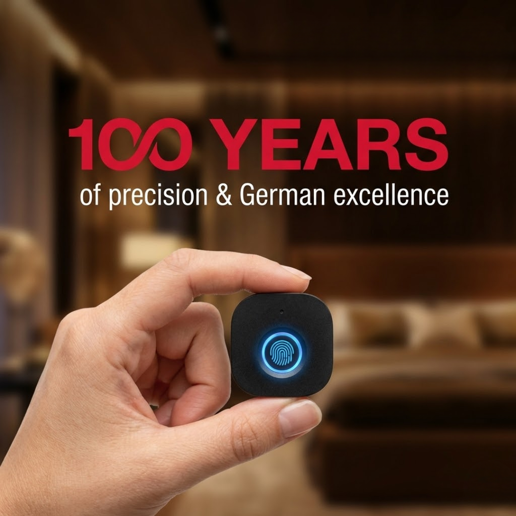 Digital Furniture Smart Locks (Clove) Black