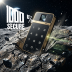 Digital Furniture Smart Lock (CLARA) Gold