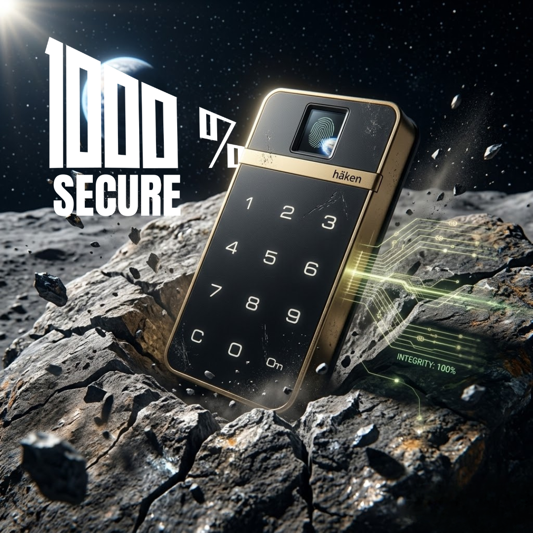 Digital Furniture Smart Lock (CLARA) Gold