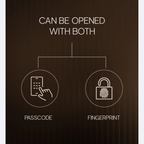 Digital Furniture Smart Lock (CLARA) Silver