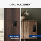 Digital Furniture Smart Lock (CLARA) Silver
