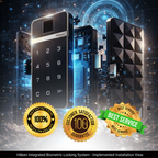Digital Furniture Smart Lock (CLARA) Silver