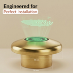 Digital Furniture Smart Lock (Moon) - GOLD