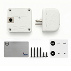 SOLO INVISIBLE RFID SMART LOCK - WHITE