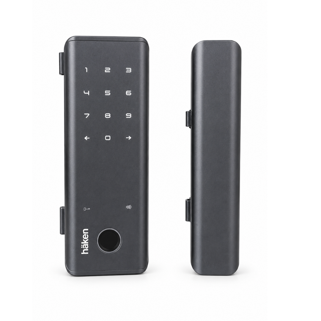RIM Locks for Glass Door 5 Way (HDLE-RG51) - DARK GREY