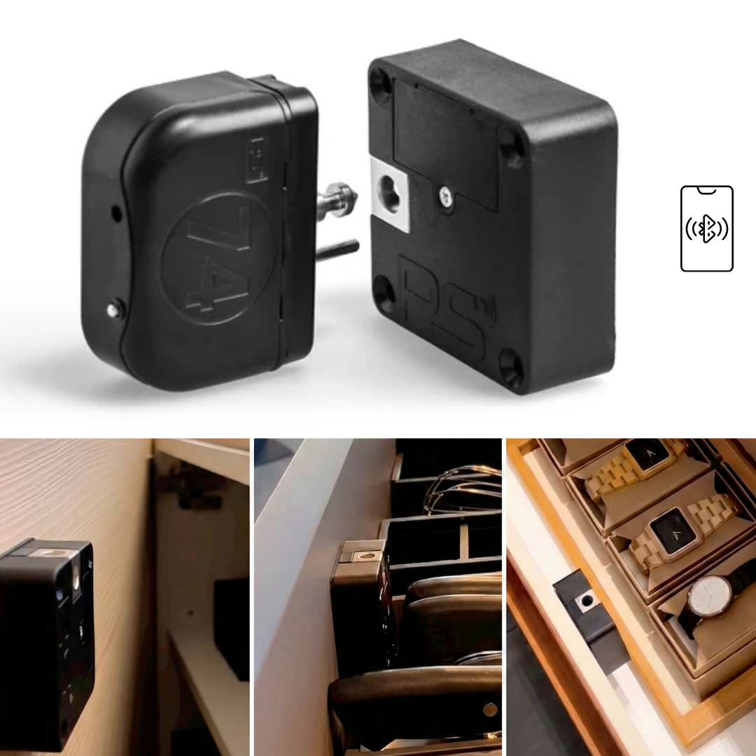 SOLO INVISIBLE BLUETOOTH SMART LOCK - BLACK