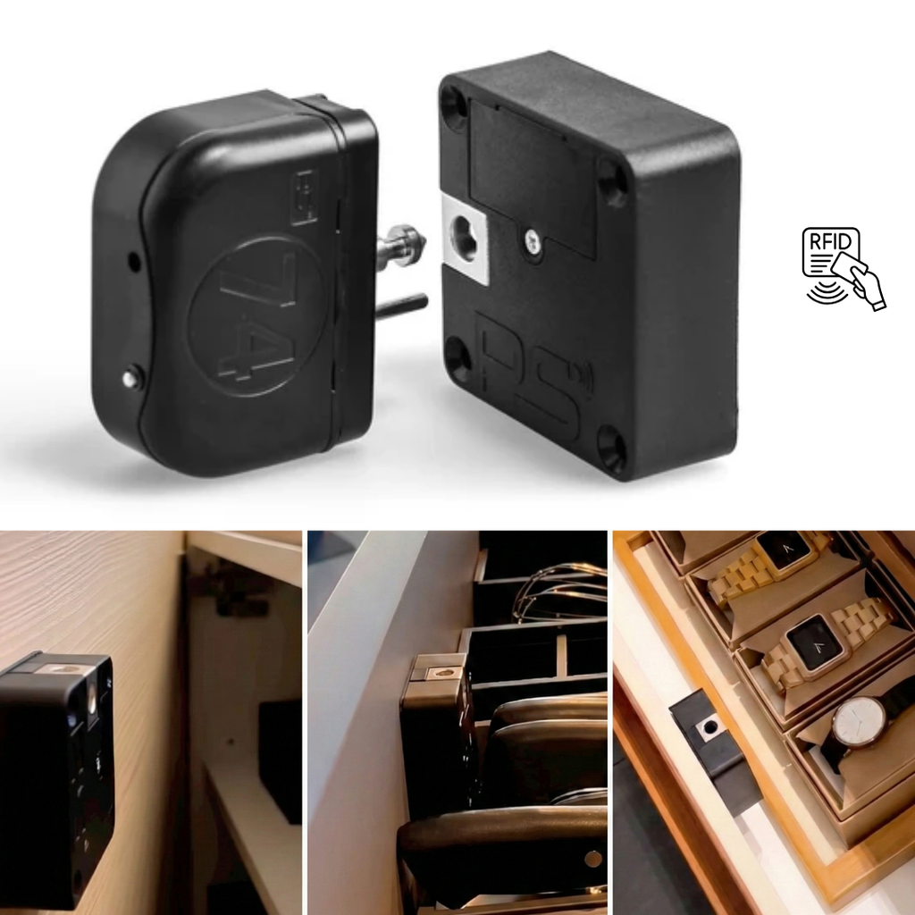 SOLO INVISIBLE RFID SMART LOCK - BLACK