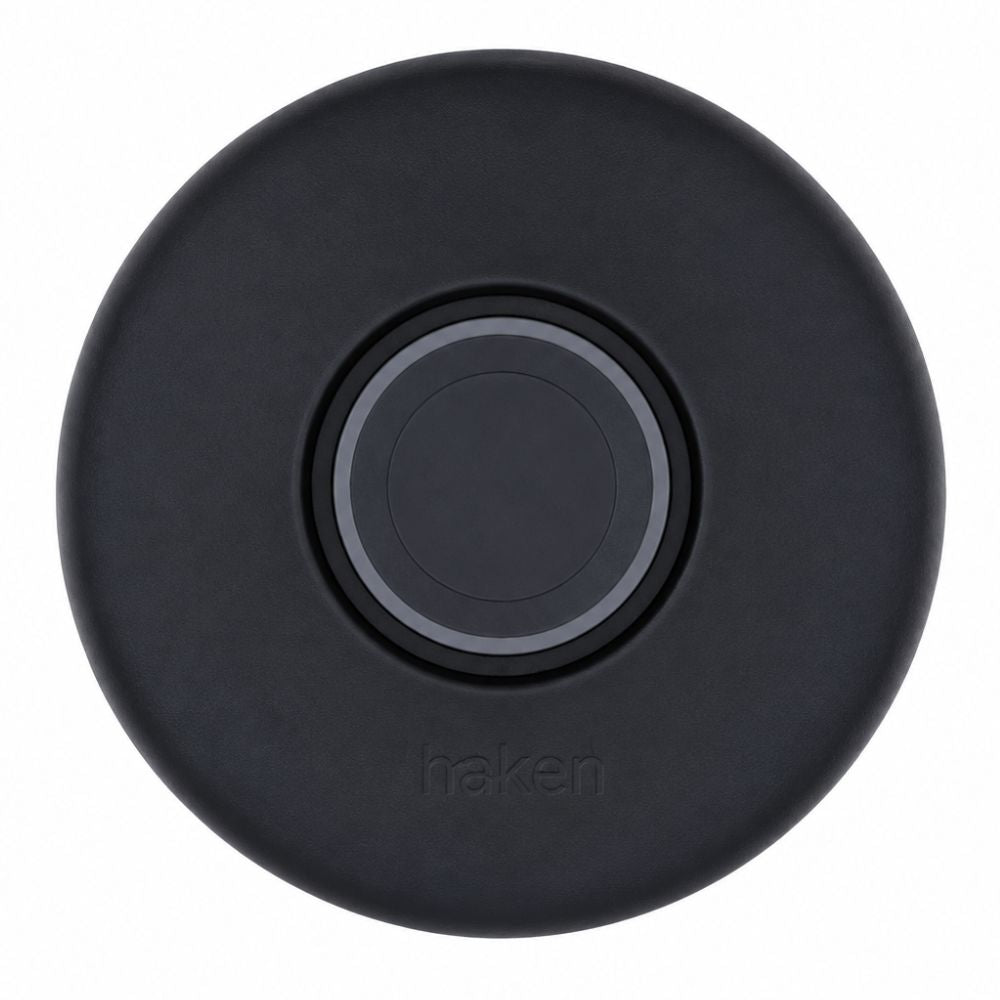 Moon Digital Fingerprint Lock | Secure Biometric Furniture Lock for Cabinets & Drawers | Simple Setup Process | USB Backup Support | Zinc Alloy Body | Black