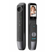 Face Recognition Main Door Lock (HDLE-FR600) - MATT DARK GREY