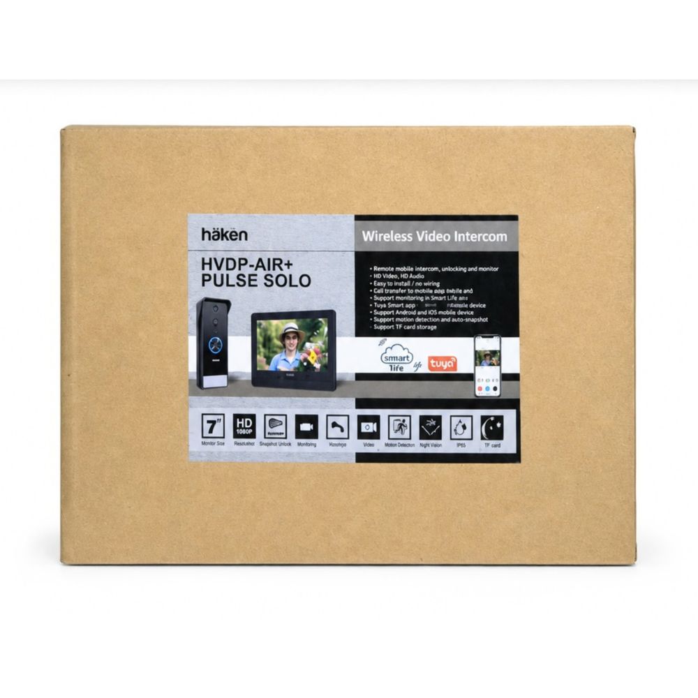 HDVP AIR+ Pulse Solo Wireless Video Door Phone | Smart Two-Way Communication & Remote Monitoring